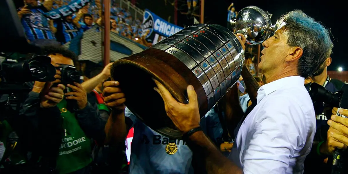 Renato Portaluppi tem a Copa Libertadores como a grande chance para garantir seu emprego em 2022
