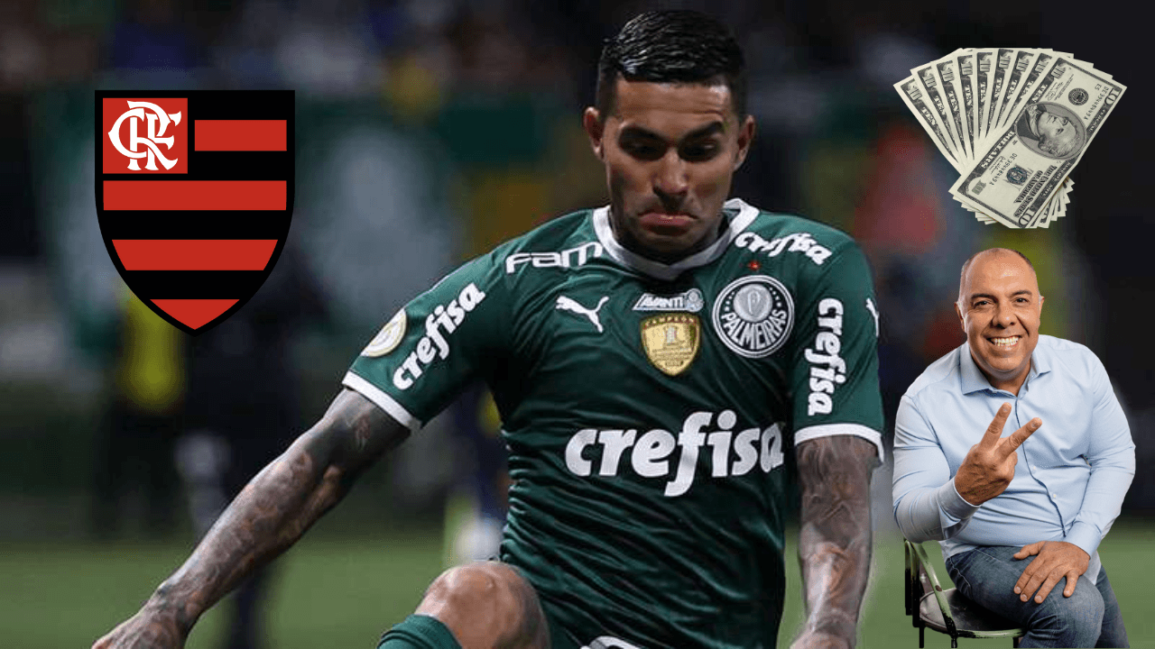 Renovação do atacante com o Palmeiras segue emperrada, e Fla acompanha de perto a situação