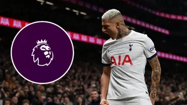 Richarlison em ação pelo Tottenham