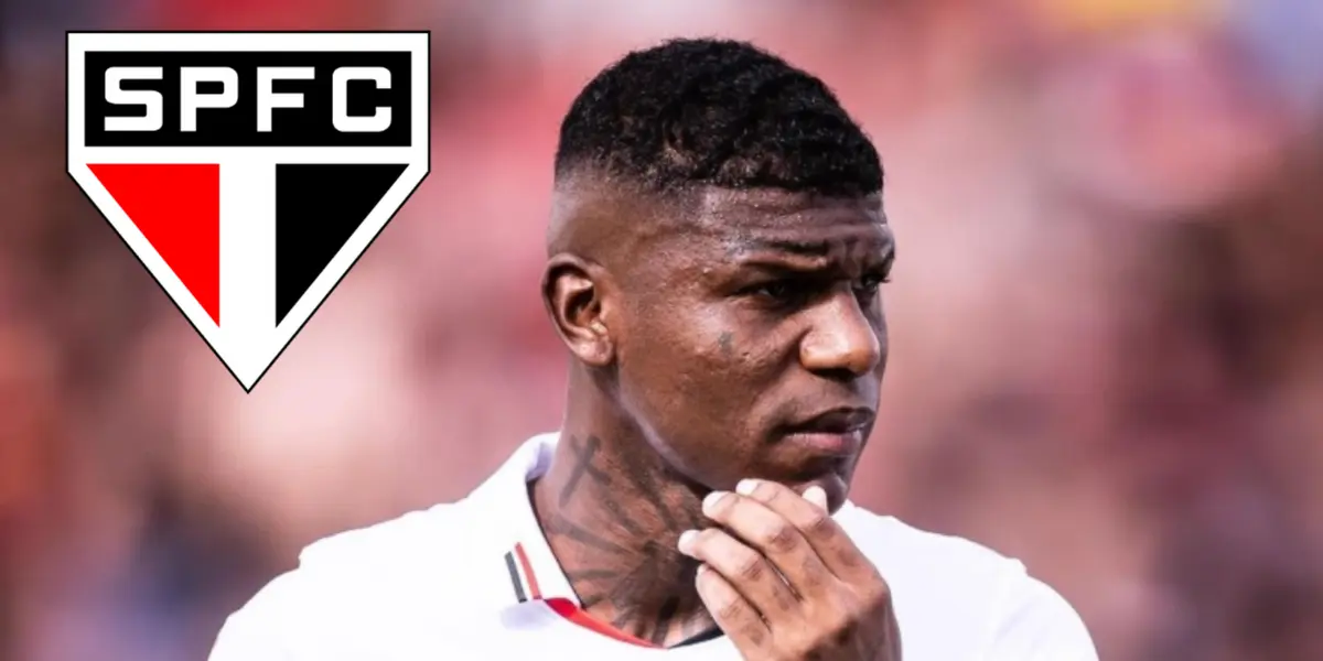 Robert Arboleda em ação pelo São Paulo