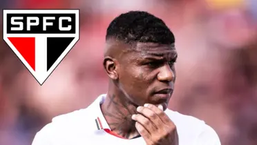 Robert Arboleda em ação pelo São Paulo