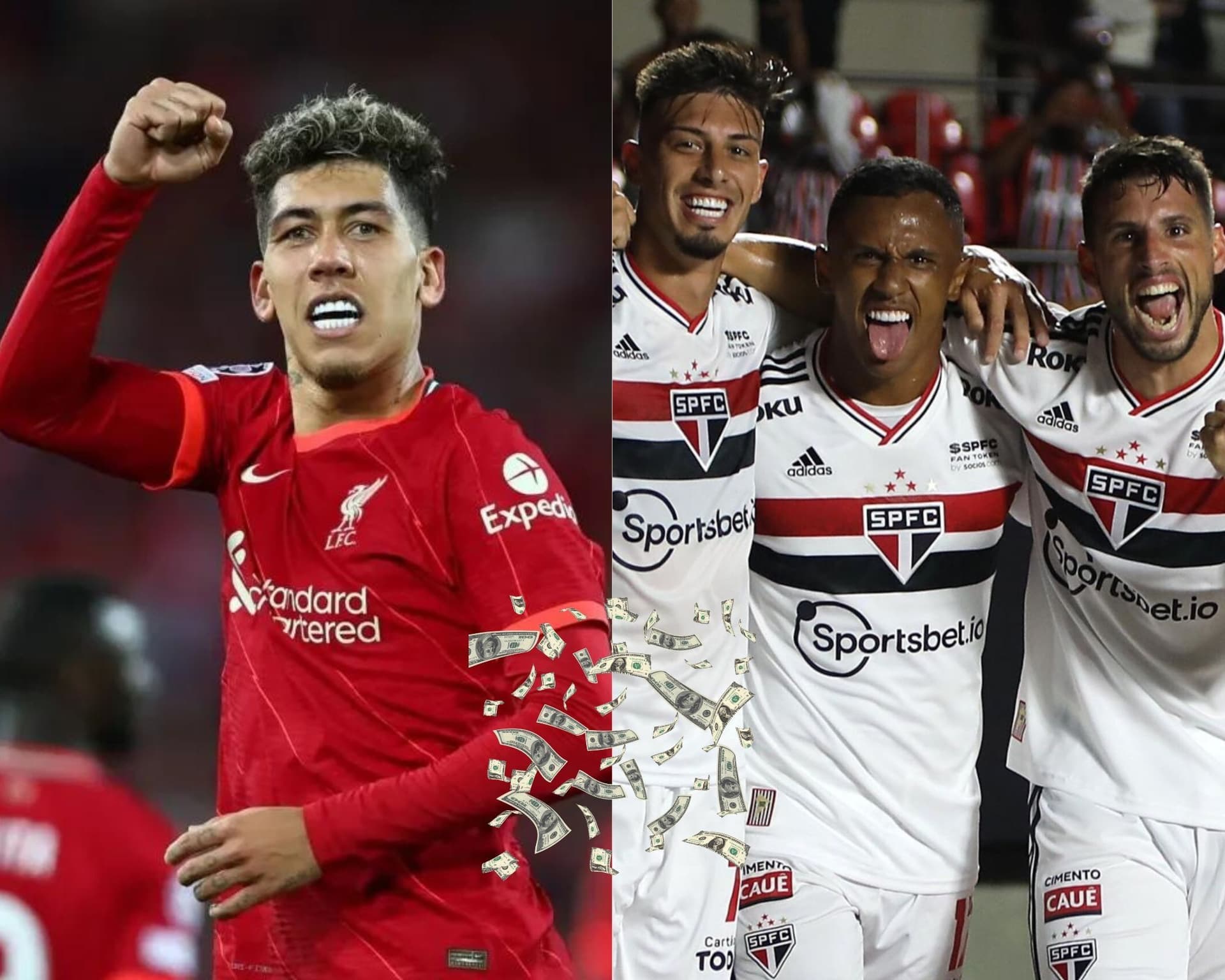 Roberto Firmino, o atacante brasileiro, está atraindo a atenção do São Paulo, já que seu contrato com o Liverpool está chegando ao fim
