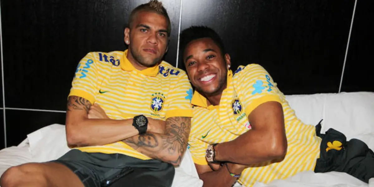 Robinho e Daniel Alves estão aguardando as decisões dos seus julgados e agora se cruzam no caso