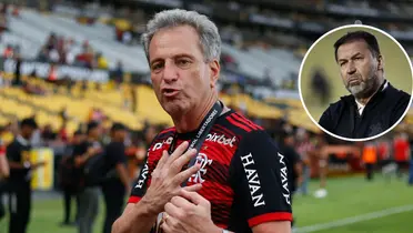 Rodolfo Landim e Augusto Melo