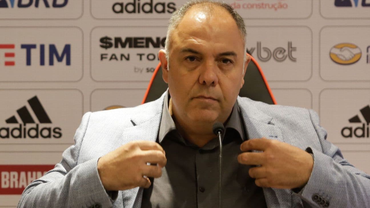 Rodolfo Landim e Marcos Braz buscam atender pedidos do técnico