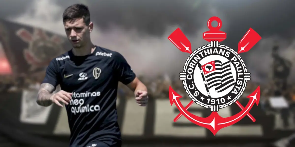 Rodrigo Garro com a camisa do Corinthians