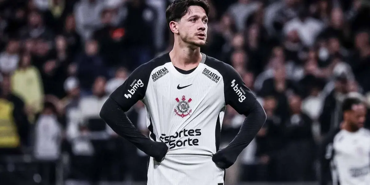 Rodrigo Garro em Corinthians x Vitória — Foto: Marcos Ribolli