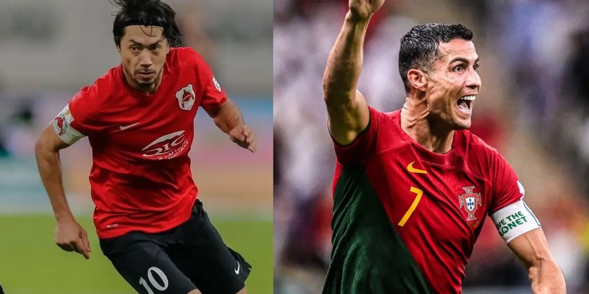 Rodrigo Tabata e Cristiano Ronaldo