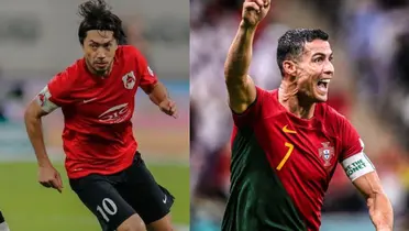 Rodrigo Tabata e Cristiano Ronaldo