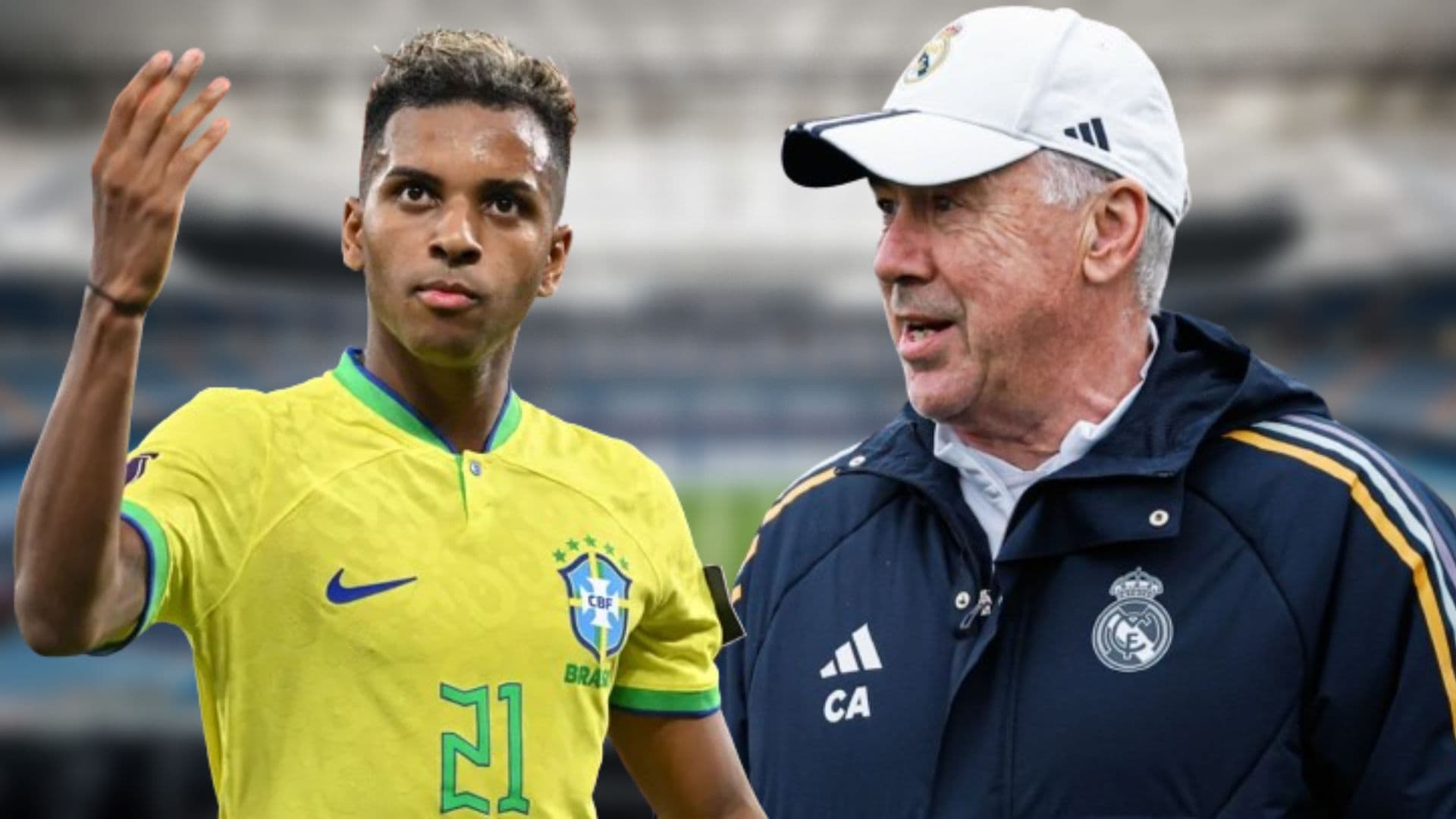 Rodrygo e Ancelotti