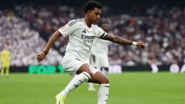 Rodrygo em ação pelo Real Madrid
