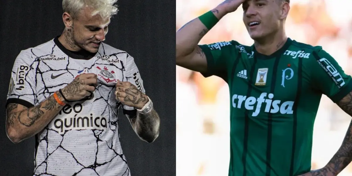 Róger Guedes esquece passado no Palmeiras e dá declaração sobre como é jogar no Corinthians