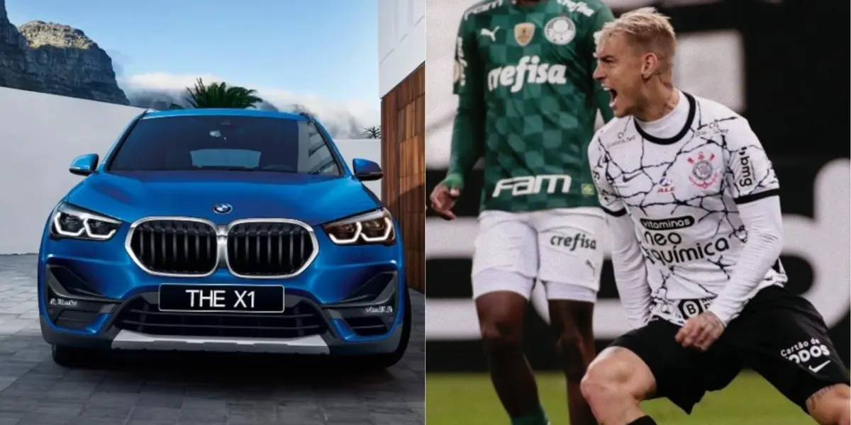 Roger Guedes, jogador de futebol brasileiro que já teve um Range Rover Evoque durante sua passagem pelo Palmeiras, atualizou