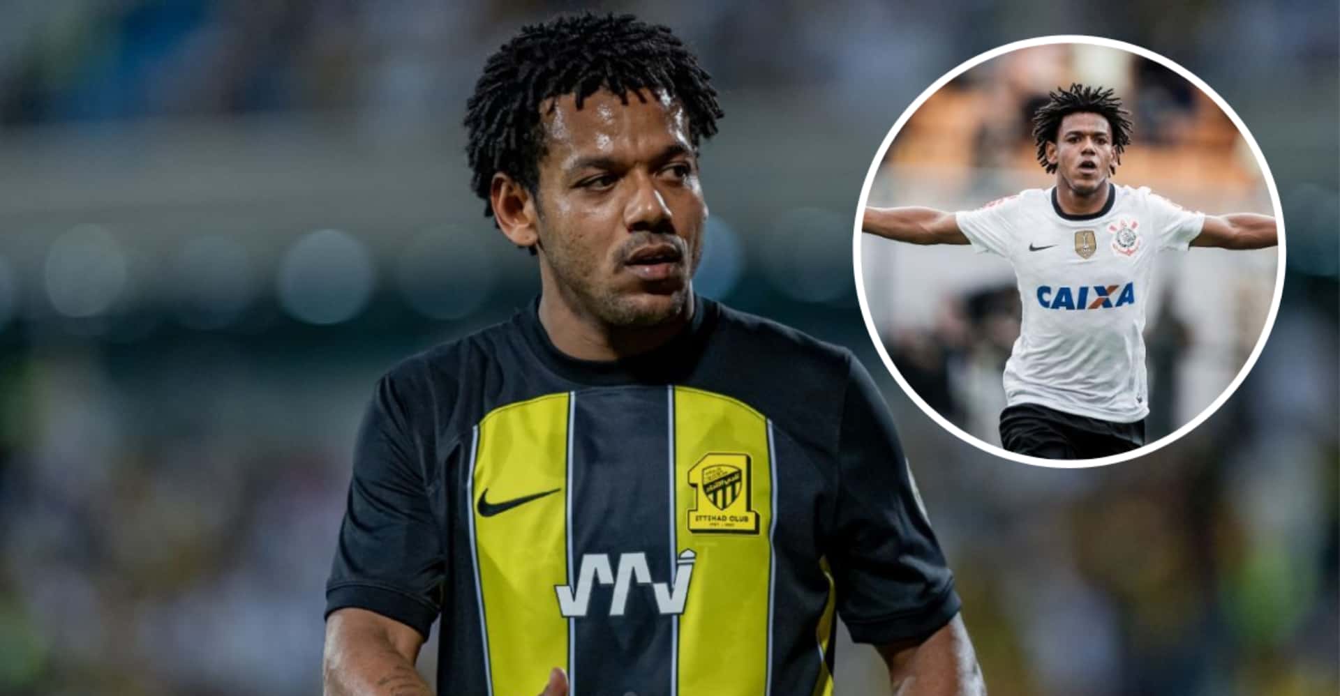 Romarinho em ação por Al-Ittihad e Corinthians