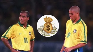 Romário e Ronaldo Fenômeno