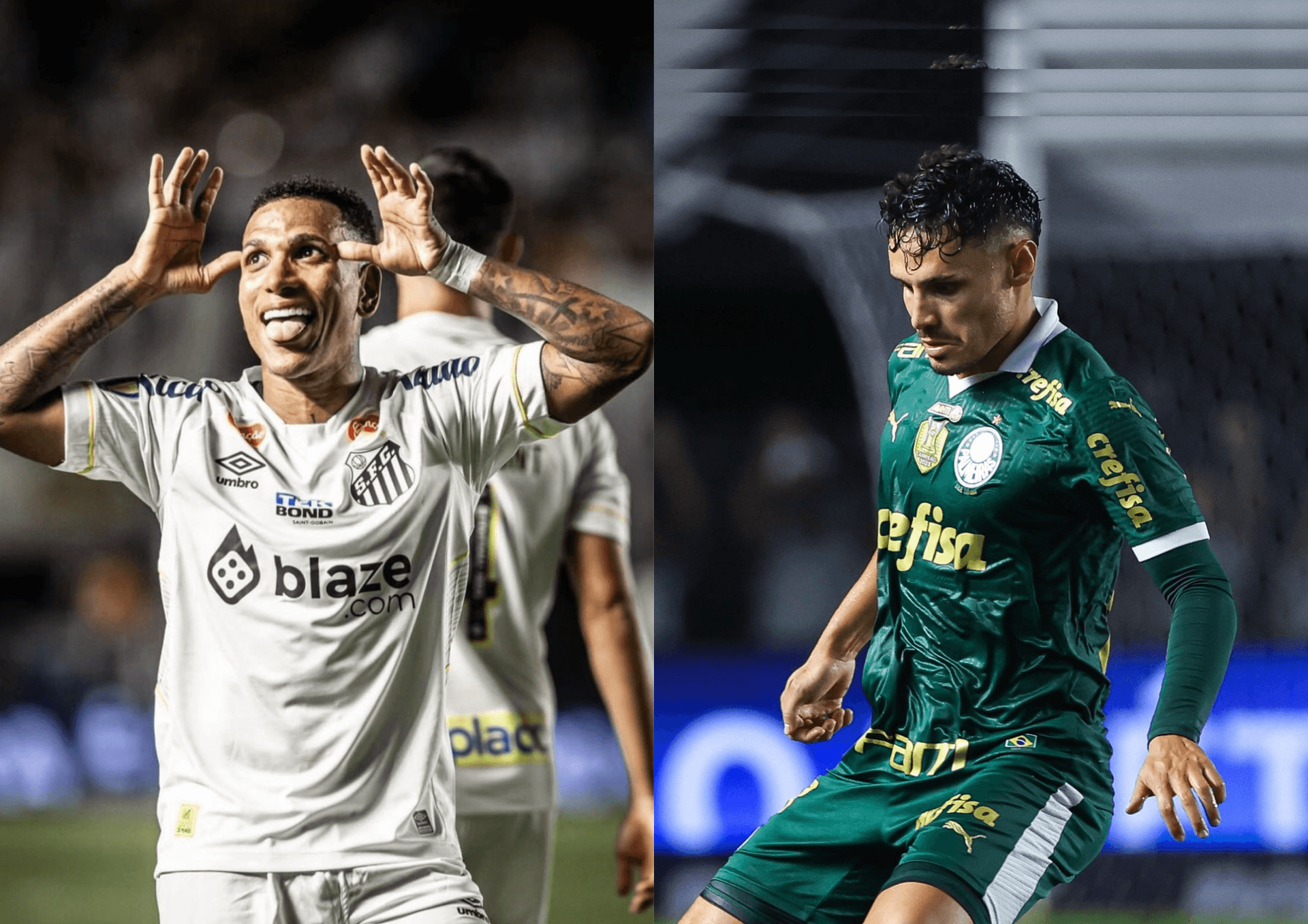 Rómulo Otero e Raphael Veiga