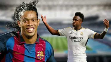 Ronaldinho Gaúcho e Vinícius Júnior