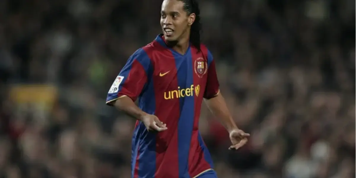 Ronaldinho Gaúcho pelo Barcelona