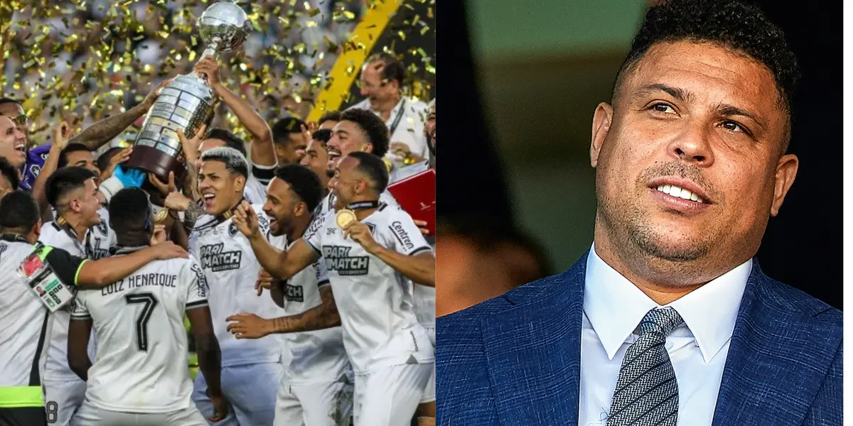 Ronaldo comentou sobre o título do Botafogo na Libertadores