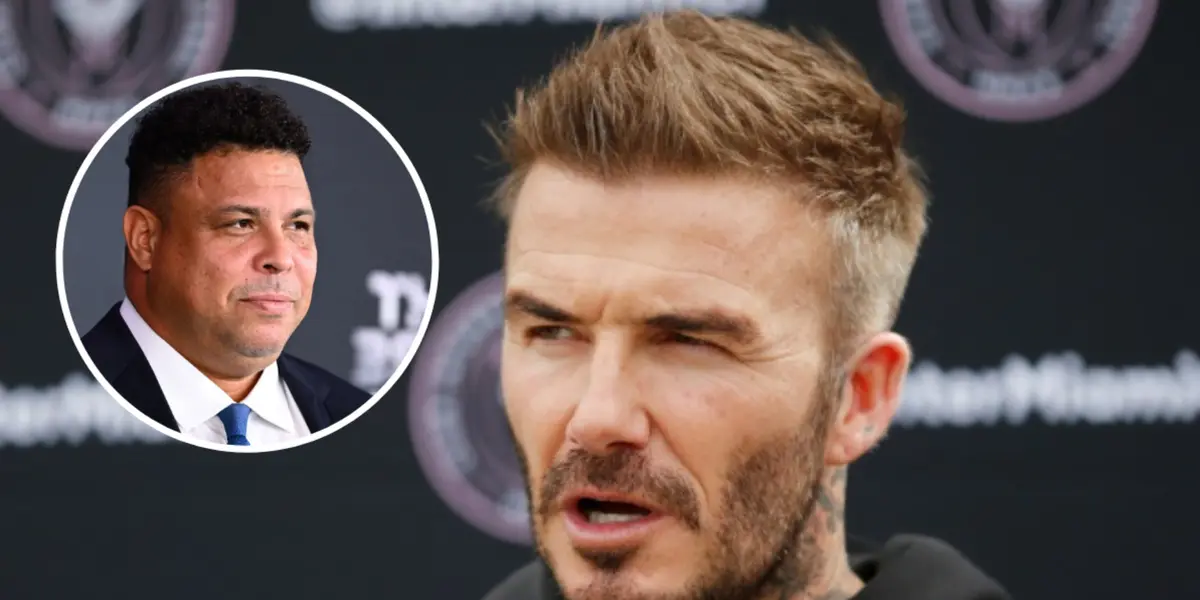 Ronaldo Fenômeno e David Beckham