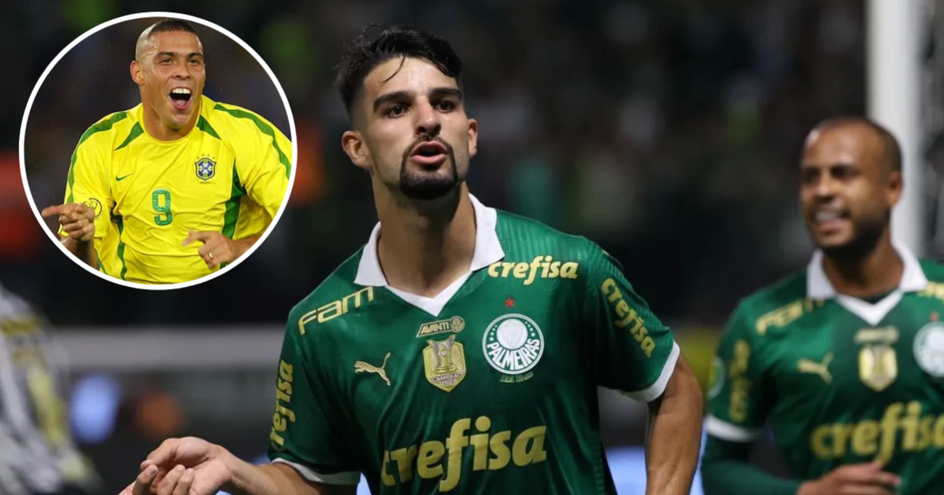 Ronaldo Fenômeno e Flaco López