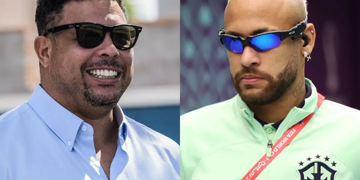 Ronaldo Fenômeno e Neymar são dois dos mais vitoriosos e milionários jogadores brasileiros