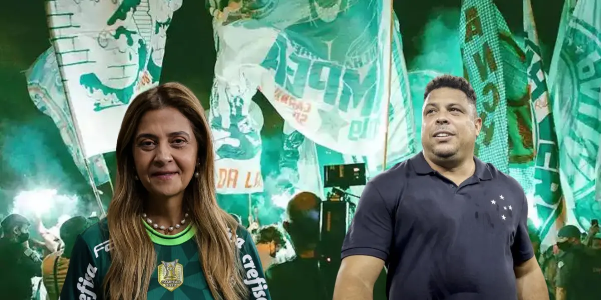 Ronaldo Fenômeno não aceitou o ‘chapéu’ que levou do Palmeiras