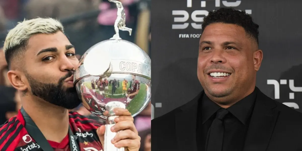 Ronaldo polemiza ao afirmar que Gabriel Barbosa não é o maior camisa 9 da história do Flamengo