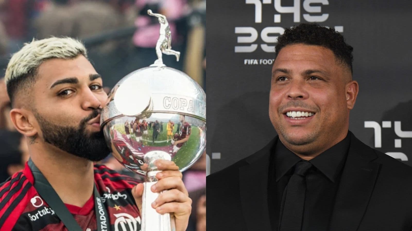 Ronaldo polemiza ao afirmar que Gabriel Barbosa não é o maior camisa 9 da história do Flamengo