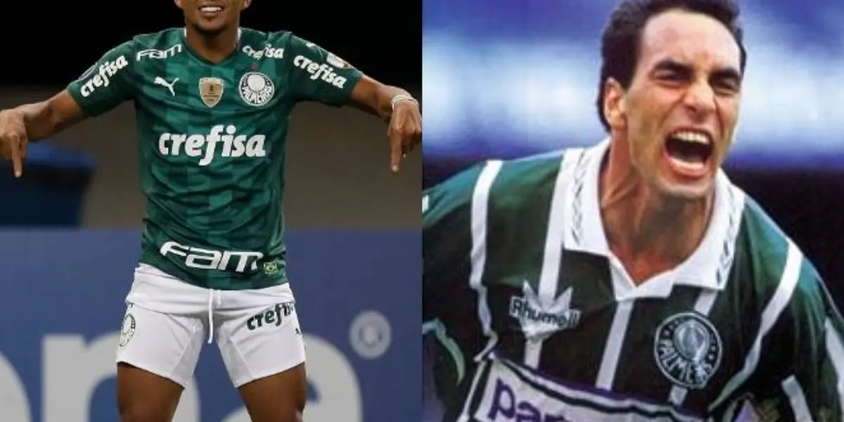 Rony fez história diante do Emelec e superou Edmundo, outro ídolo palmeirense