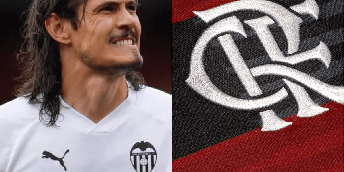 Rubro-Negro monitora a situação de Cavani