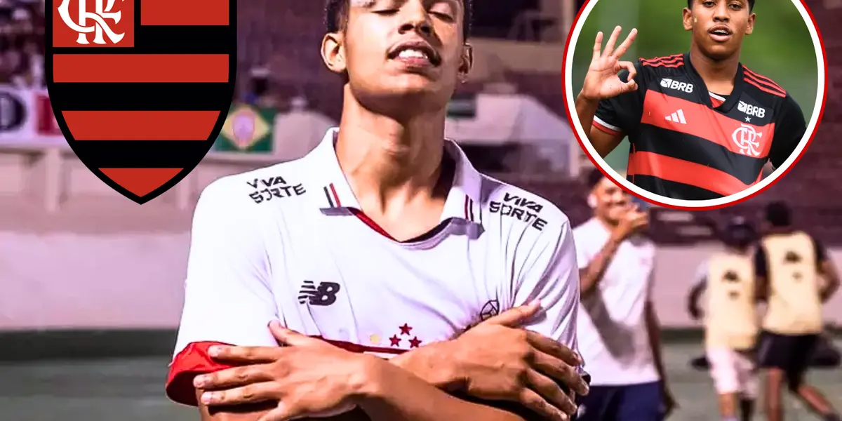 Ryan Francisco é joia do SPFC, enquanto o Flamengo tem multa milionária em sua promessa da base