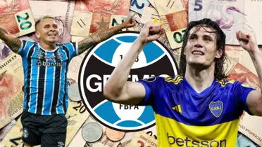 Salários de Soteldo e Cavani revelados no Grêmio