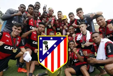 Samuel Lino marcou um golaço pelo Atlético de Madrid na Champions League