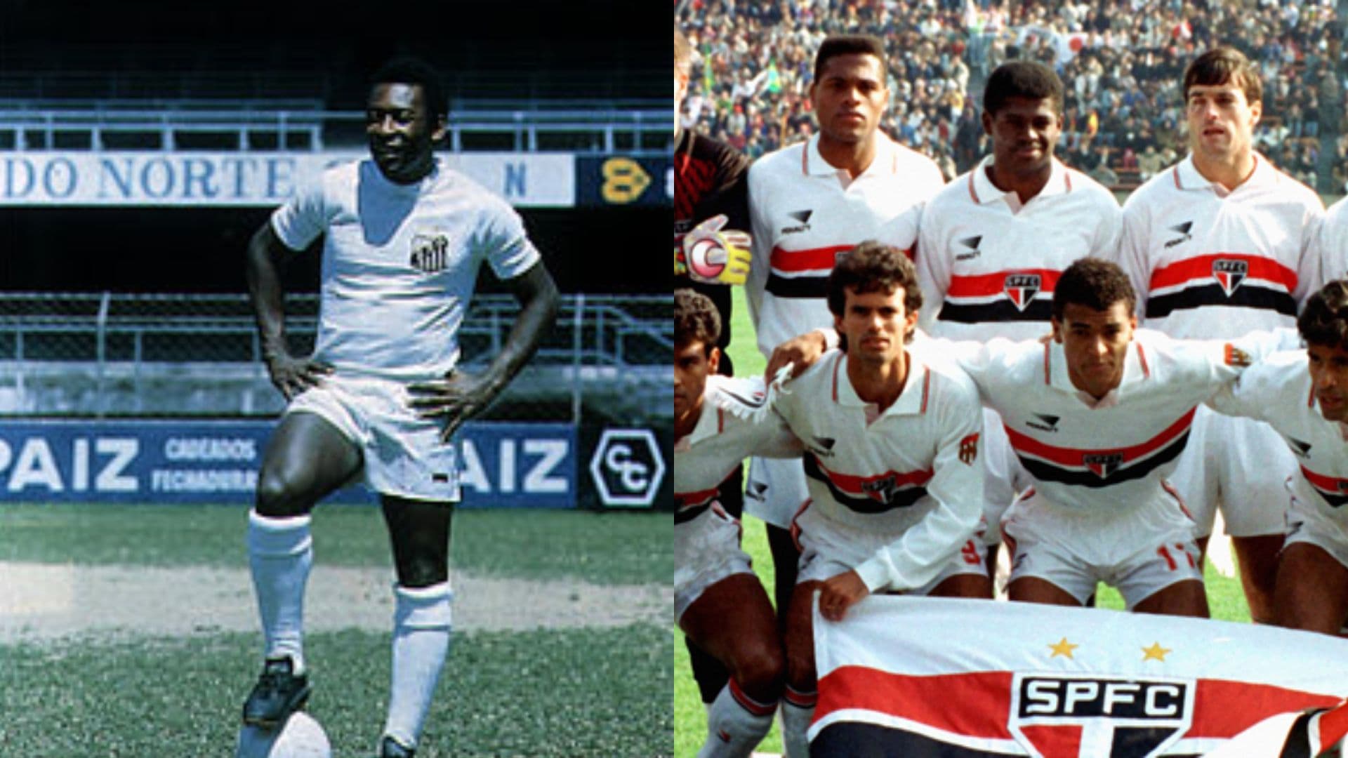 Santos e Sao Paulo.