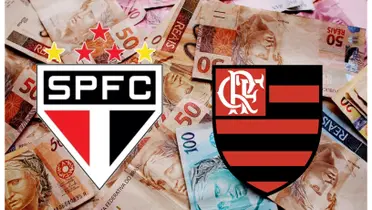 São Paulo e Flamengo