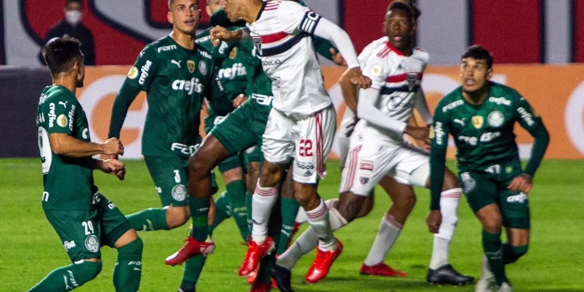 São Paulo e Palmeiras começam a decidir quem será o representante paulista na semifinal da Copa Libertadores 2021