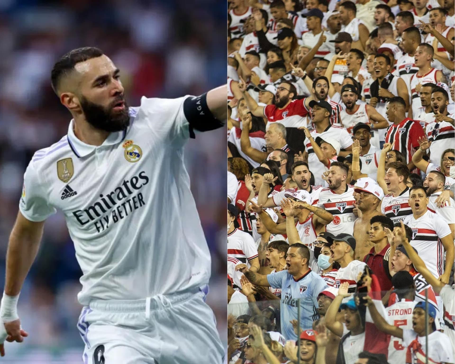 Segundo relatos recentes, o São Paulo Futebol Clube manifestou interesse em Karim Benzema durante sua passagem por Lyon, na França