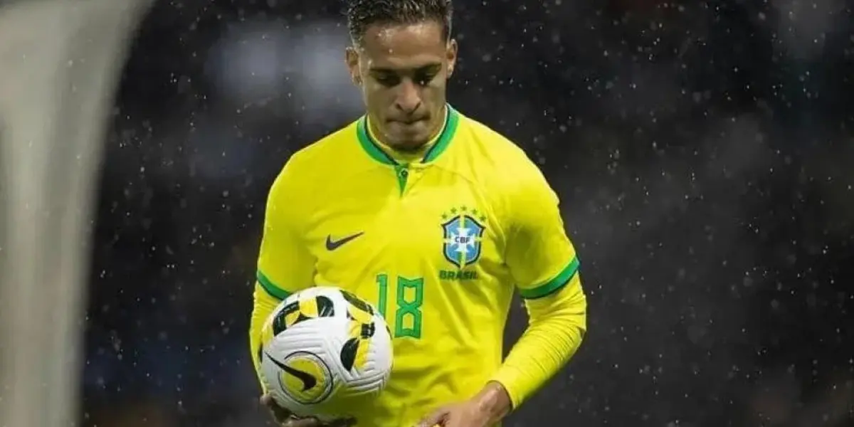 Seleção Brasileira aprovou o desconvocamento de Antony dos jogos das Eliminatórias