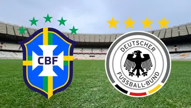 Seleção Brasileira e Seleção Alemã.