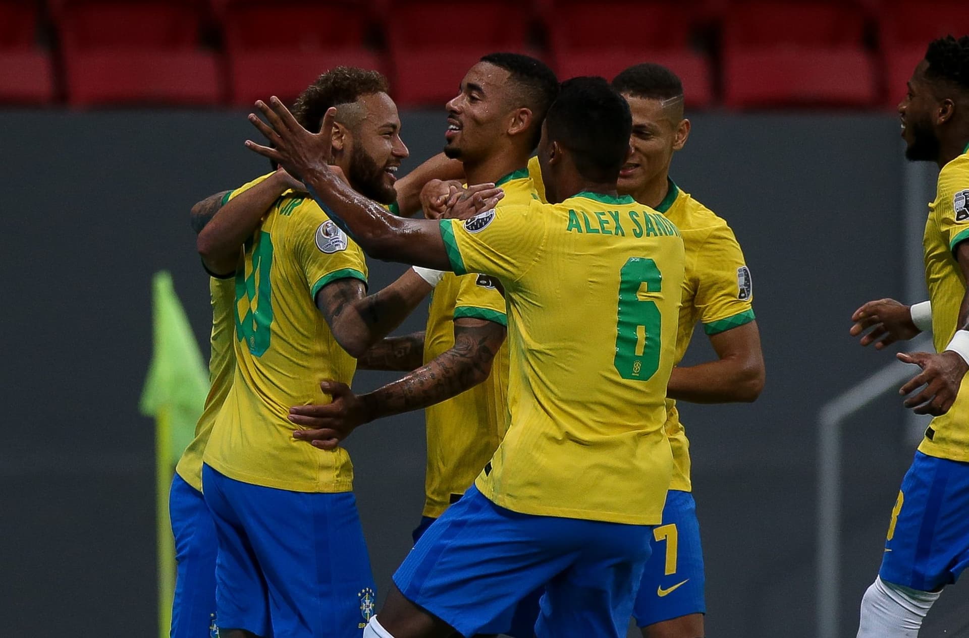 Seleção Brasileira está com 100% de aproveitamento na Copa América 2021