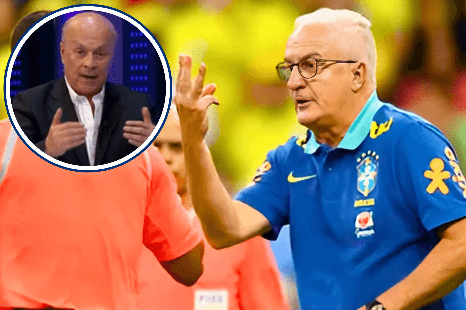 Seleção Brasileira fez 7 substituições contra a Colômbia e a polêmica se instaurou (foto: CBF)