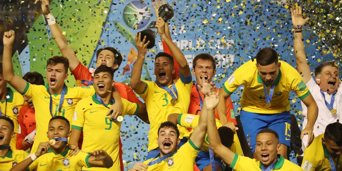 Seleção Brasileira sub-17 foi a campeã da última edição