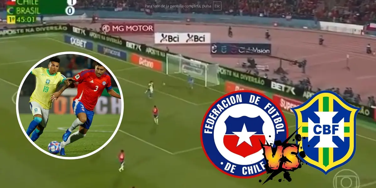 Seleção Chilena - Seleção Brasileira (Foto: Seleção Brasileira)