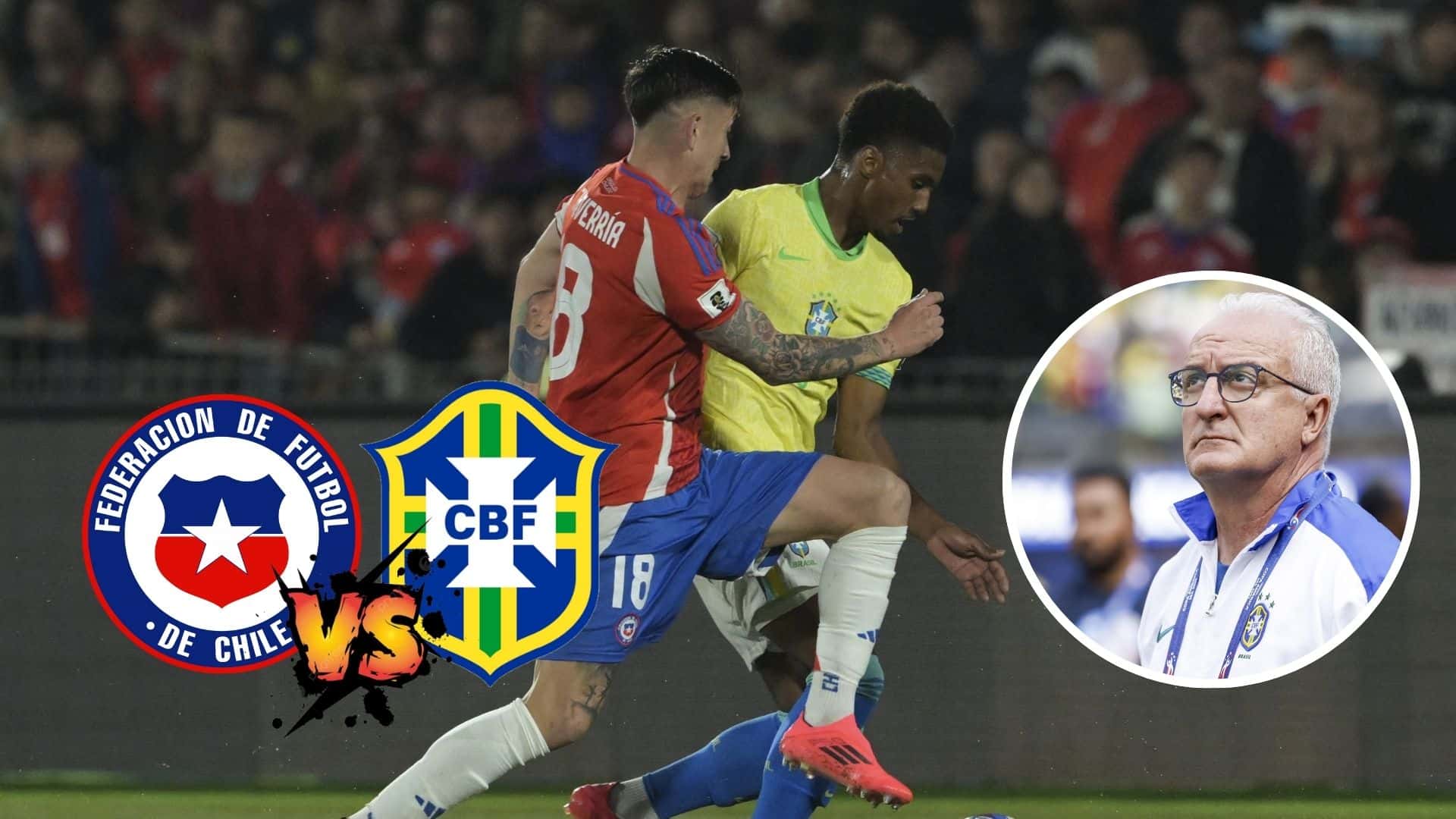 Seleção Chilena - Seleção Brasileira (Foto: Seleção Brasileira)