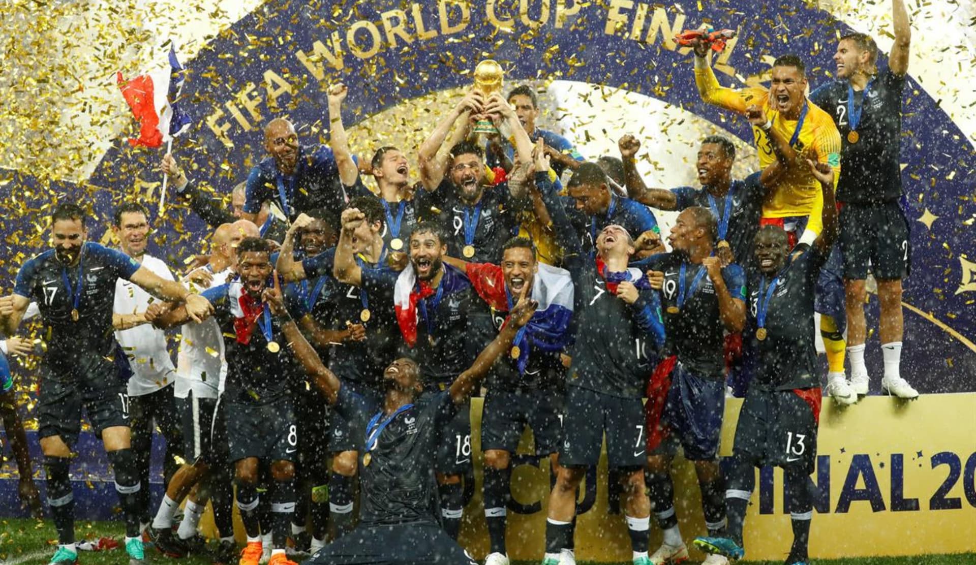 Seleção Francesa conquistou o troféu