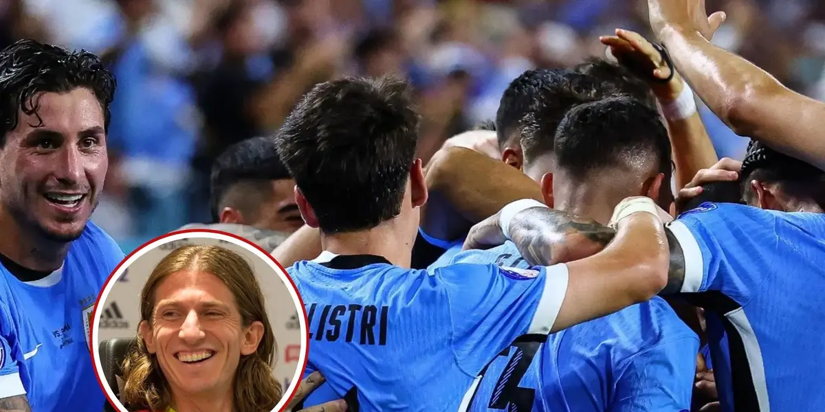 Seleção uruguaia em destaque