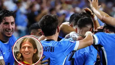 Seleção uruguaia em destaque