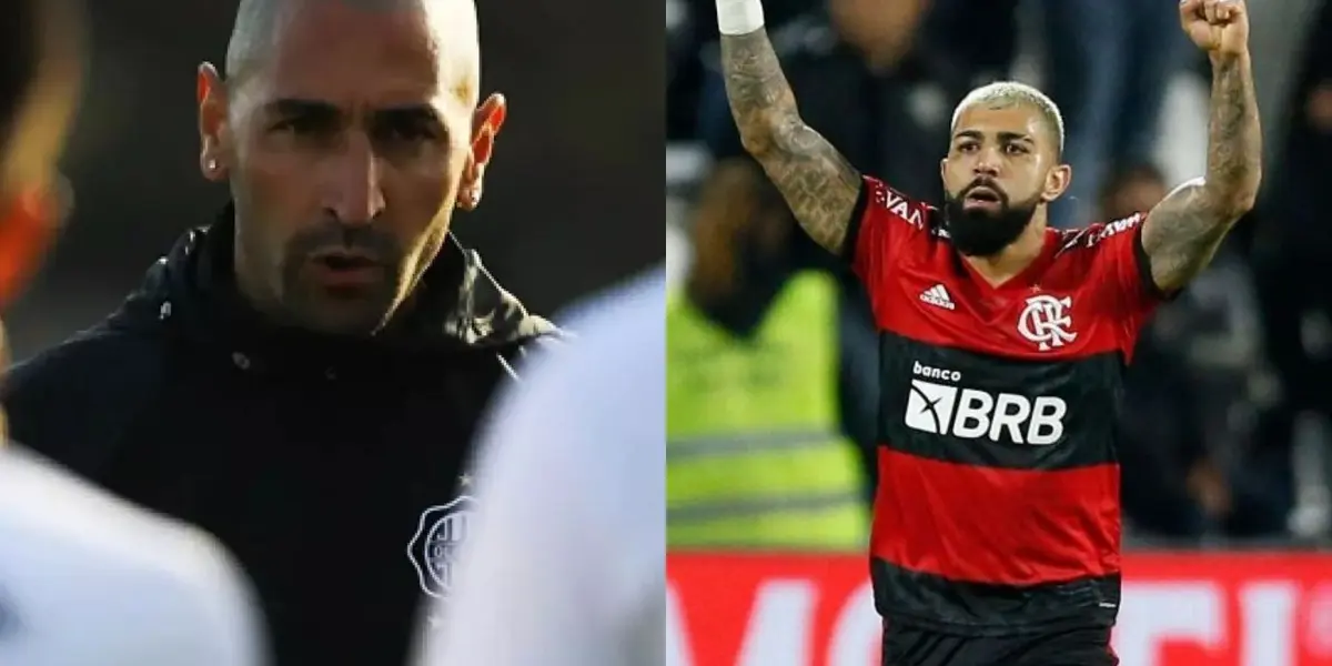 Sergio Órteman se rendeu ao talento do Flamengo, mas não passou uma boa imagem na coletiva de imprensa ao fim da partida