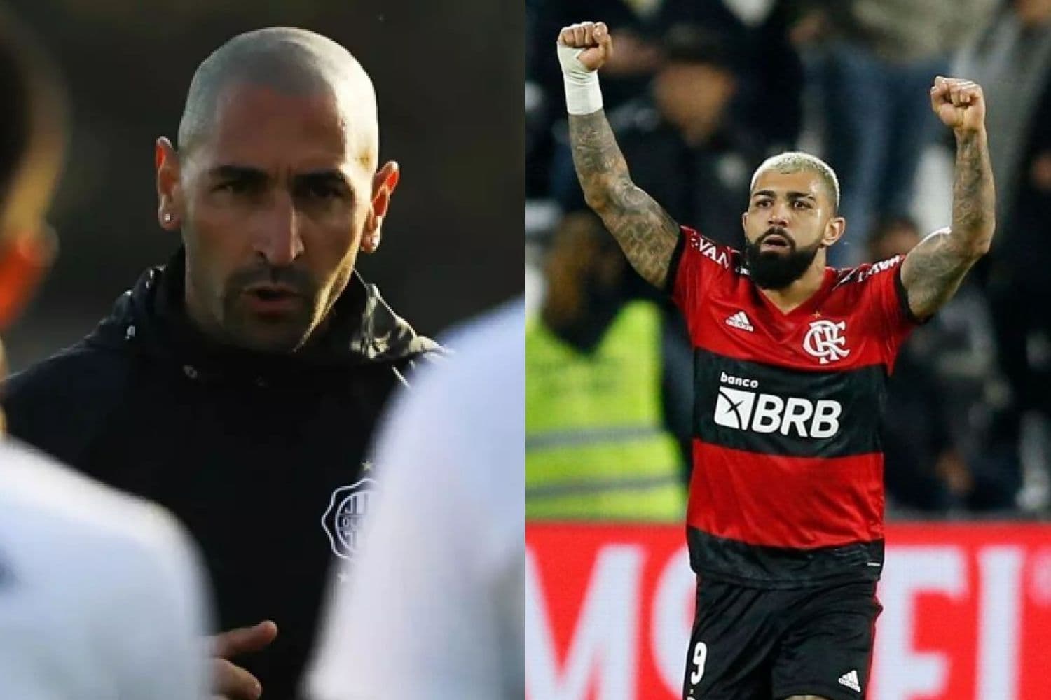 Sergio Órteman se rendeu ao talento do Flamengo, mas não passou uma boa imagem na coletiva de imprensa ao fim da partida